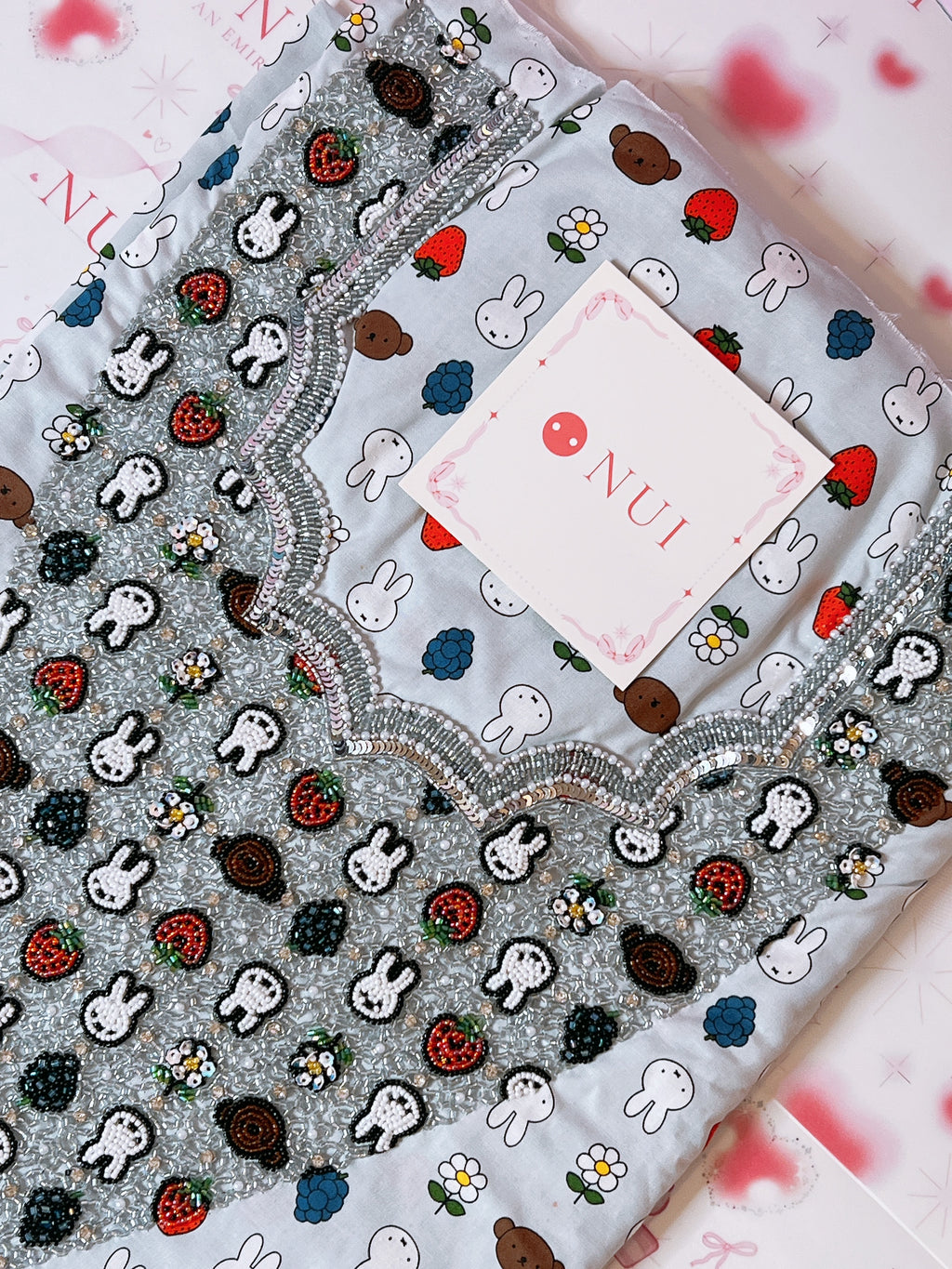 Miffy Summer Berries in Silver