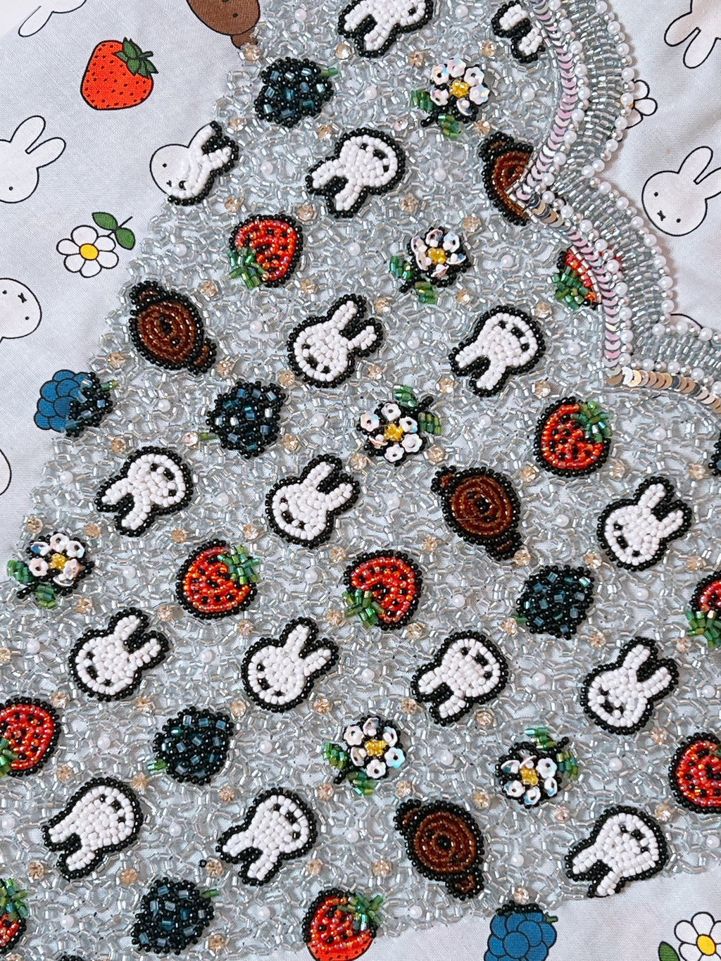 Miffy Summer Berries in Silver