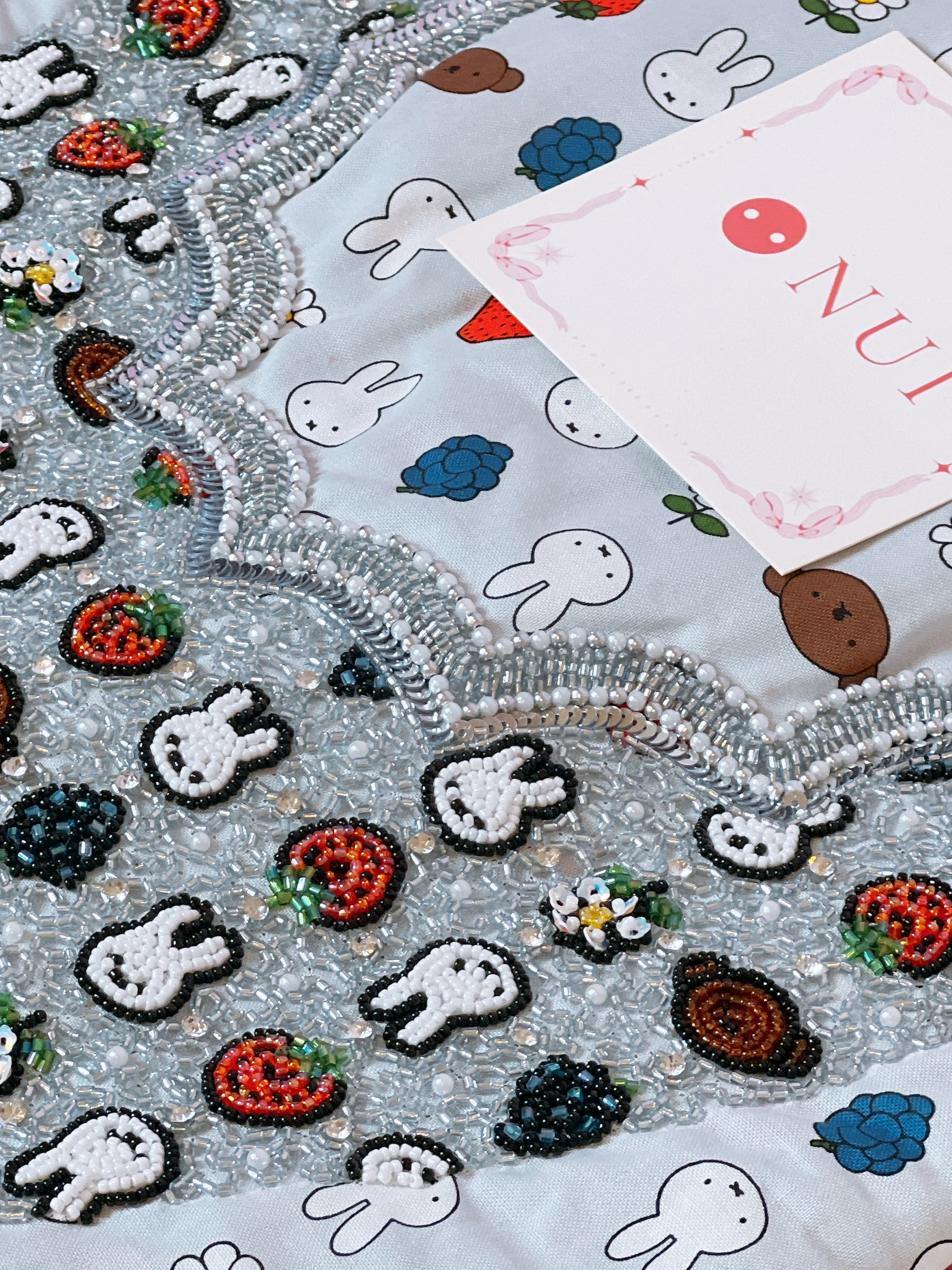 Miffy Summer Berries in Silver