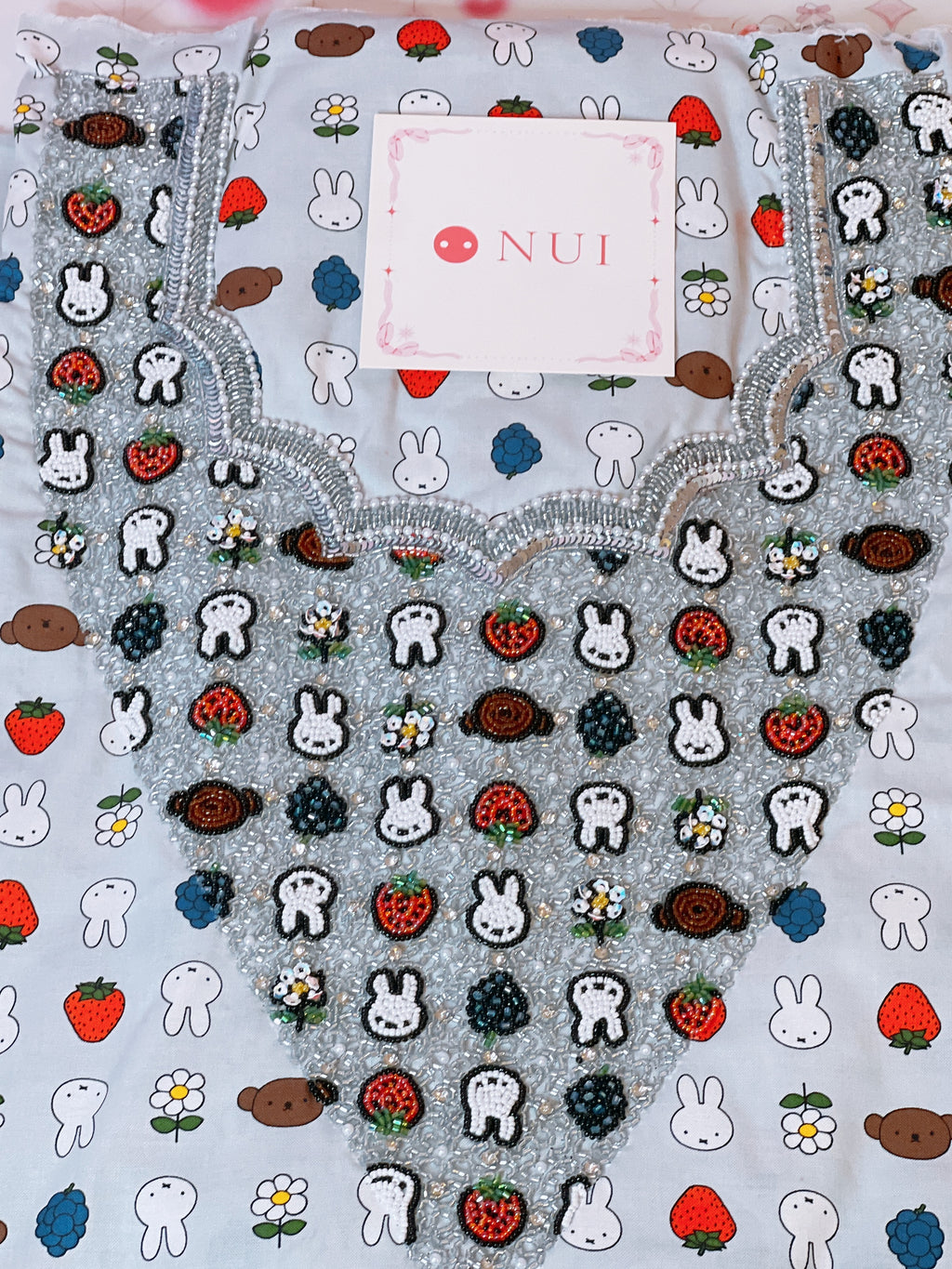 Miffy Summer Berries in Silver