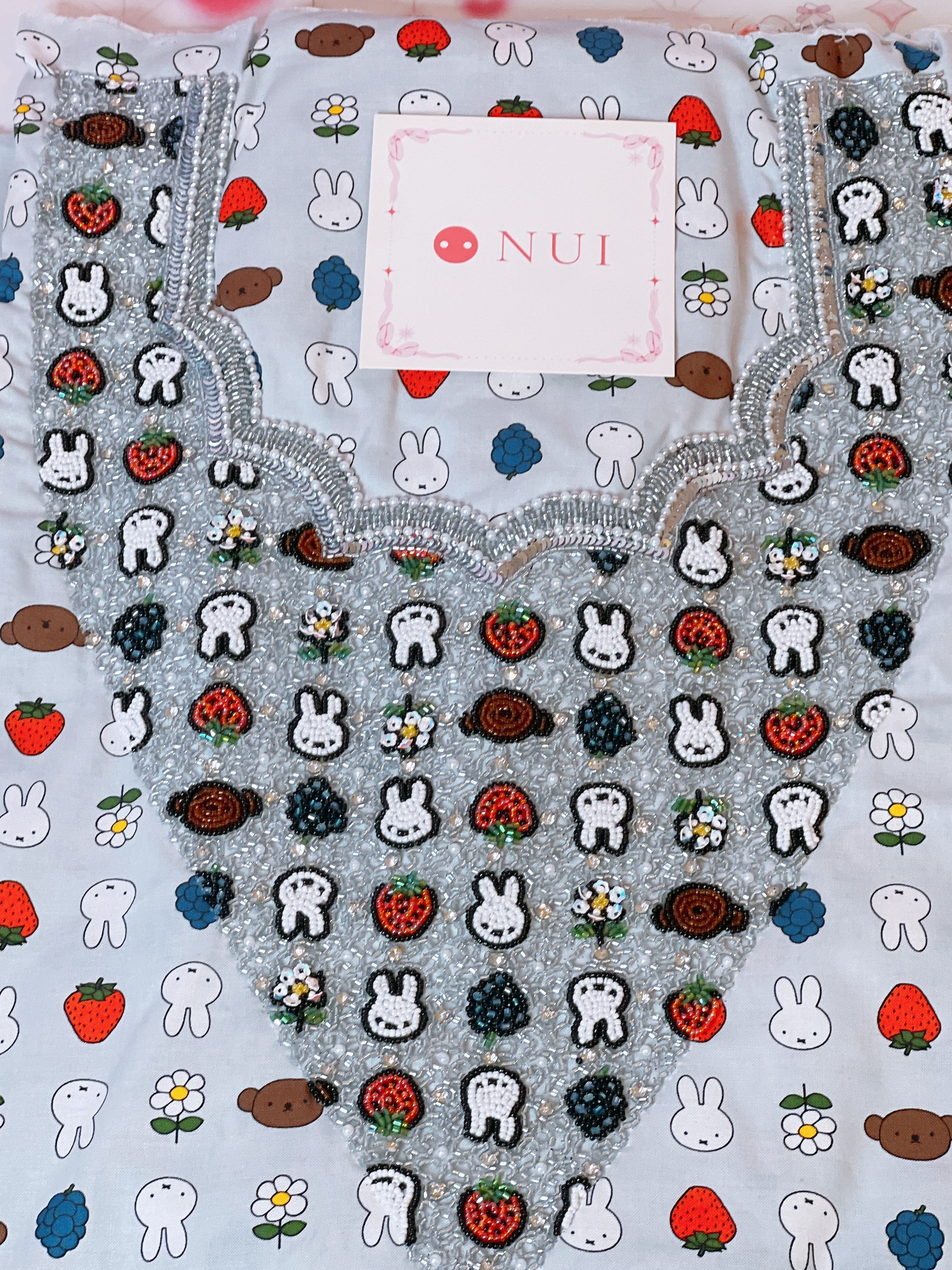 Miffy Summer Berries in Silver