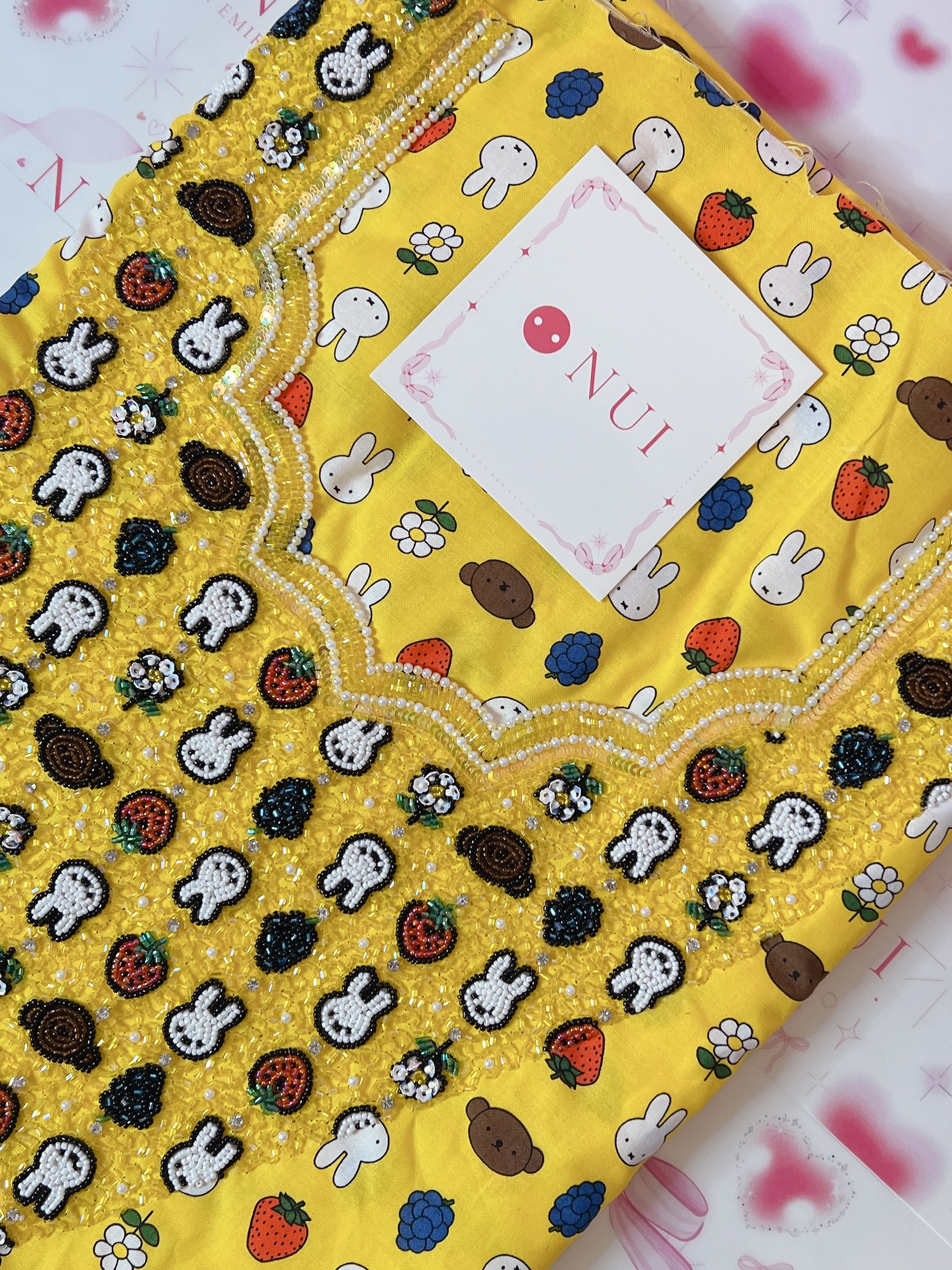 Miffy Summer Berries in Yellow