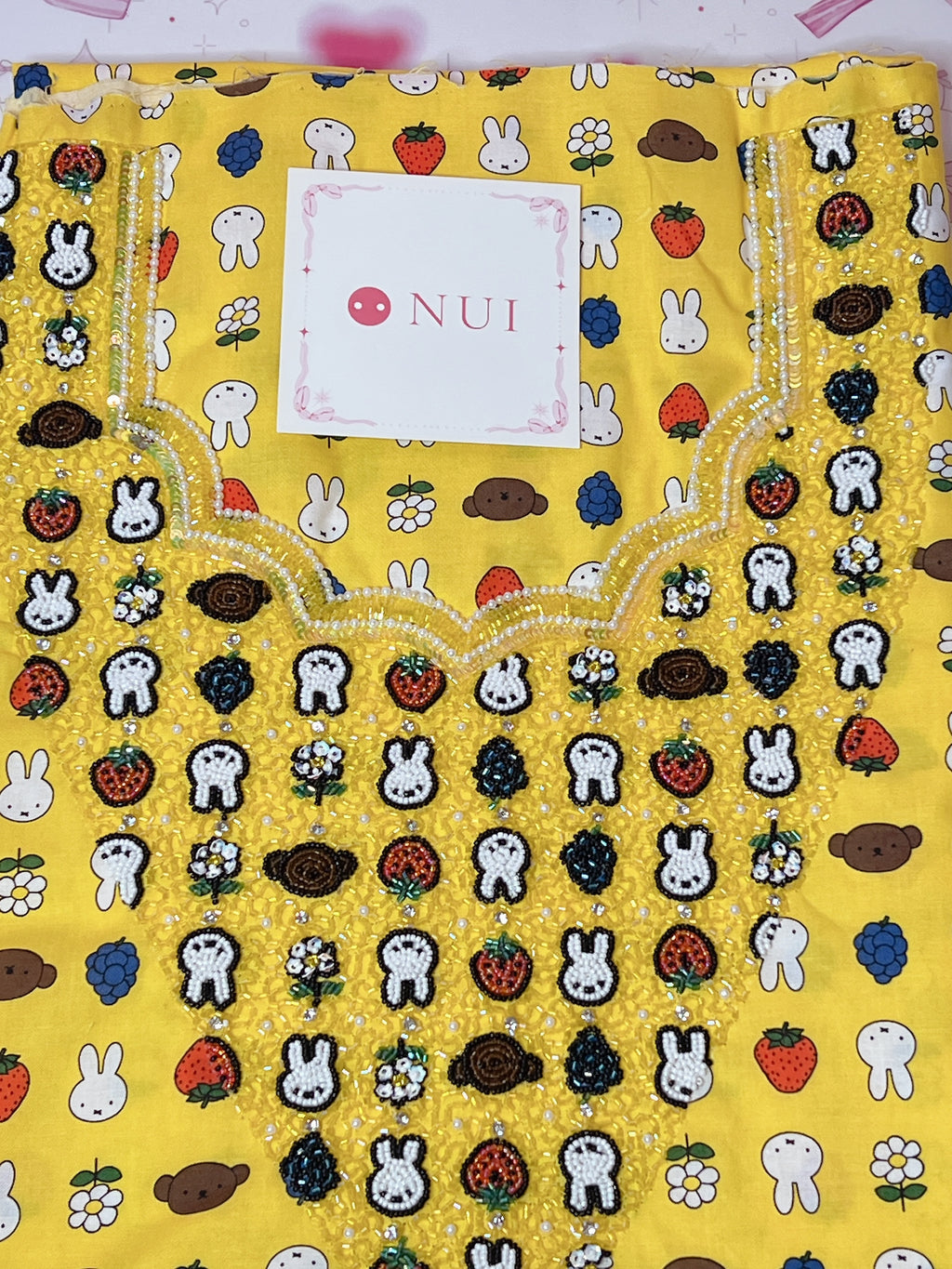 Miffy Summer Berries in Yellow