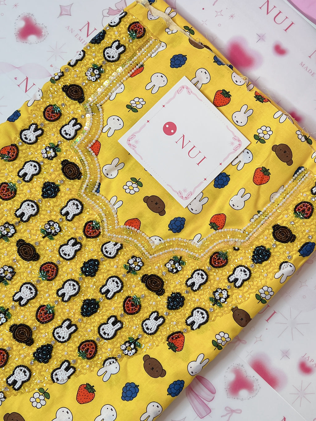 Miffy Summer Berries in Yellow